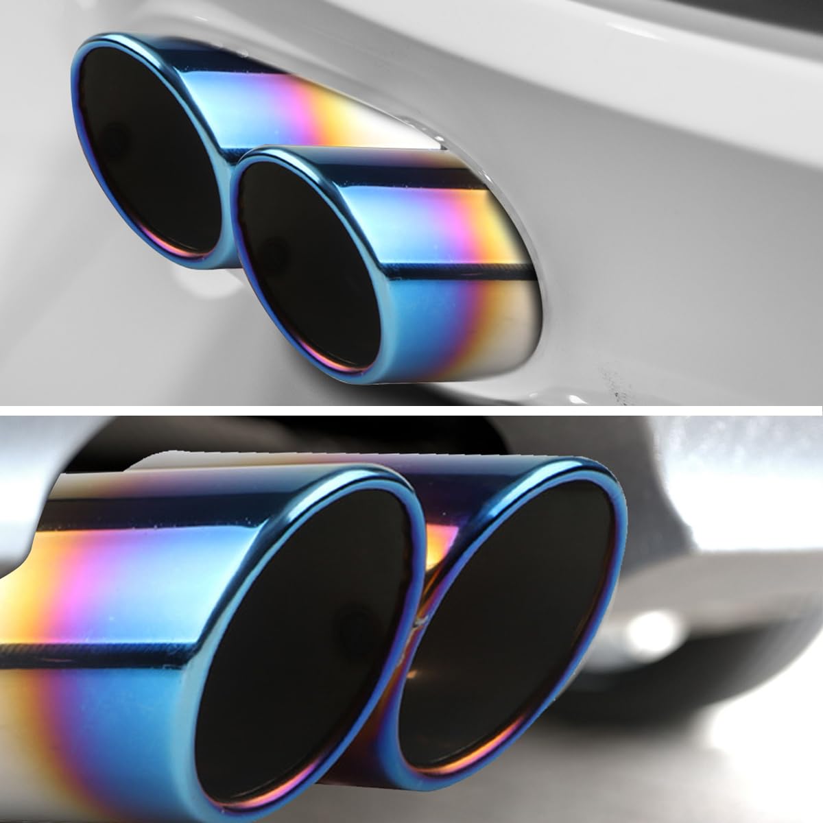 ステンレス スチール カスタム ダブルアウトレットエキゾースト